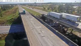 I-80 at Mile Marker 110 – De Soto