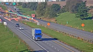 I-80 at Mile Marker 185.2 – Near Grinnell
