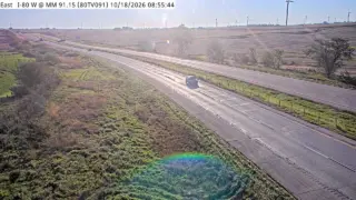 I-80 at Mile Marker 90.9 – Near Stuart