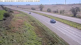 I-80 at Mile Marker 90.9 – Near Stuart
