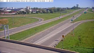 US 30 at Kirkwood Boulevard Southwest – Mile Marker 250.7 – Cedar Rapids