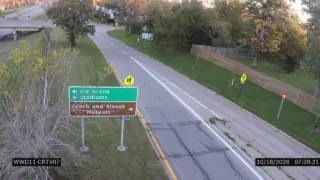 I-380 at Wilson Avenue – Mile Marker 18.3 – Cedar Rapids – Wrong-Way Monitoring View