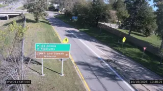I-380 at Wilson Avenue – Mile Marker 18.3 – Cedar Rapids – Wrong-Way Monitoring View