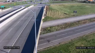 I-80 at Grand Prairie Parkway N – Mile Marker 118.4 – West Des Moines – Wrong-Way Monitoring View