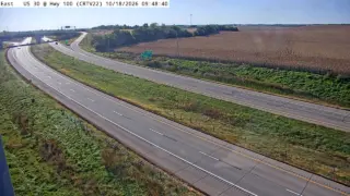 US 30 at 16th Avenue Southwest – Mile Marker 243.7 – Near Cedar Rapids