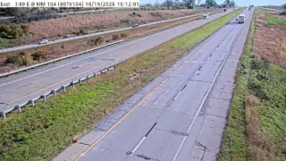 I-80 at Mile Marker 104.05 – Near Earlham