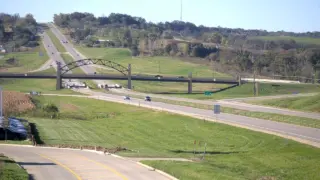 US 20 at Menards Hill – Mile Marker 295 – Dubuque – South View
