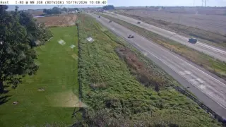 I-80 at Mile Marker 207.4 – Near Victor