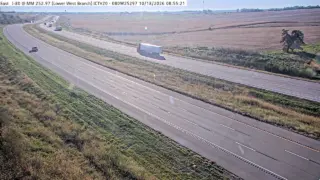 I-80 at Lower West Branch Road – Mile Marker 252.9 – Near West Branch