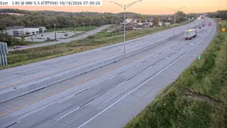 I-80 at Mile Marker 5.5 – Council Bluffs