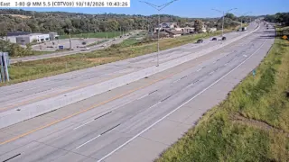 I-80 at Mile Marker 5.5 – Council Bluffs