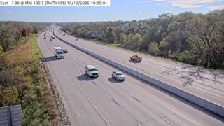 I-35/I-80 at 72nd Street – Mile Marker 130.2 – Urbandale