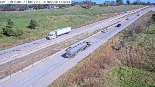 I-80 at Mile Marker 113 – Near Van Meter