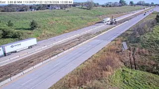 I-80 at Mile Marker 113 – Near Van Meter