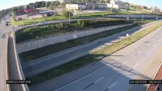I-235 at East 14th Street – Mile Marker 9.8 – Des Moines – Wrong-Way Monitoring View