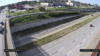 I-235 at East 14th Street – Mile Marker 9.8 – Des Moines – Wrong-Way Monitoring View
