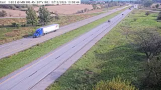 I-80 at Mile Marker 106.2 – Near Earlham