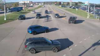 US 20 at Northwest Arterial – Mile Marker 295.9 – Dubuque – West View