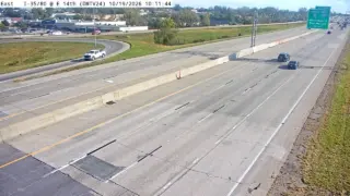 I-35/I-80 at East 14th – Mile Marker 136.2 – Near Des Moines