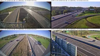 I-80 at West Mix – Mile Marker 122.8 – West Des Moines – Multi-Angle View