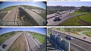 I-80 at West Mix – Mile Marker 122.8 – West Des Moines – Multi-Angle View