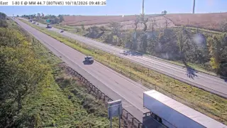 I-80 at Mile Marker 44.5 – Near Walnut