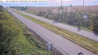 I-80 at Mile Marker 44.5 – Near Walnut