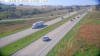 I-80 at Mile Marker 224.8 – Near Williamsburg