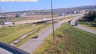 US 218 at Northbound ramp to I-80 W – Mile Marker 96.9 – Coralville