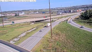US 218 at Northbound ramp to I-80 W – Mile Marker 96.9 – Coralville