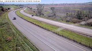 I-80 at Mile Marker 73.7 – Near Adair