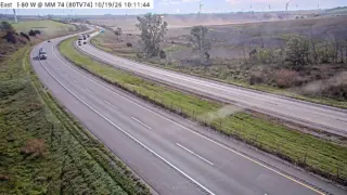 I-80 at Mile Marker 73.7 – Near Adair