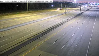 I-29/I-80 East of South 24th Street – Mile Marker 2.1 – Council Bluffs – South View
