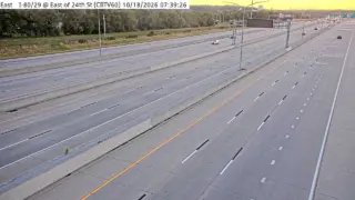 I-29/I-80 East of South 24th Street – Mile Marker 2.1 – Council Bluffs – South View