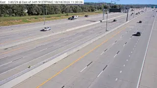 I-29/I-80 East of South 24th Street – Mile Marker 2.1 – Council Bluffs – South View