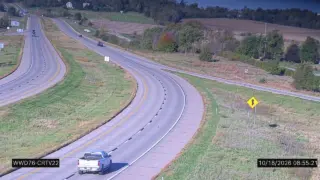 US 30 at IA 100 – Mile Marker 246.4 – Near Cedar Rapids – Wrong-Way Monitoring View