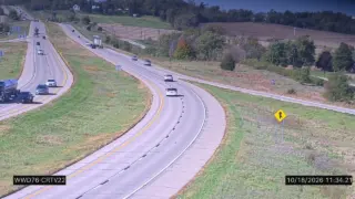 US 30 at IA 100 – Mile Marker 246.4 – Near Cedar Rapids – Wrong-Way Monitoring View