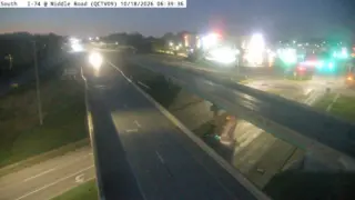I-74 at Middle Road – Mile Marker 3.9 – Bettendorf