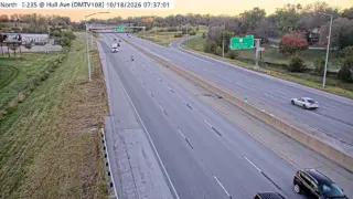I-235 at Hull Avenue – Mile Marker 12.3 – Des Moines