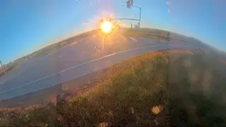 US 20 at Southwest Arterial – Eastbound Exit Ramp – Mile Marker 294.3 – Dubuque – West View