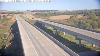 IA 100 at Ellis Road – Mile Marker 3.1 – Near Cedar Rapids