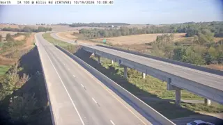 IA 100 at Ellis Road – Mile Marker 3.1 – Near Cedar Rapids