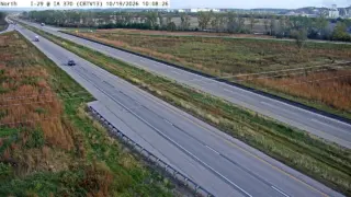 I-29 at IA 370 – Mile Marker 42.9 – Near Council Bluffs