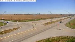 US 20 at Mile Marker 126.2 – Near Otho