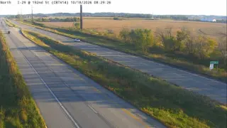 I-29 at 192nd Street – Mile Marker 44.6 – Near Council Bluffs