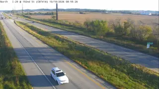 I-29 at 192nd Street – Mile Marker 44.6 – Near Council Bluffs