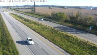 I-29 at 192nd Street – Mile Marker 44.6 – Near Council Bluffs
