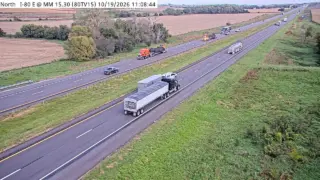 I-80 at Mile Marker 15.1 – Near Underwood